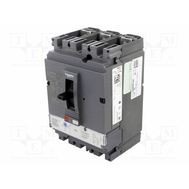 SCHNEIDER ELECTRIC Power breaker; Poles: 3