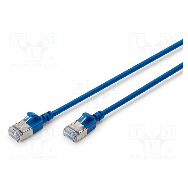 DIGITUS Patch cord; F/FTP; Cat 6a
