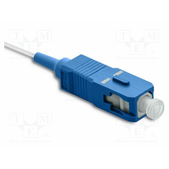 Optic fiber pigtail; SC/UPC; 1m; 9/125um