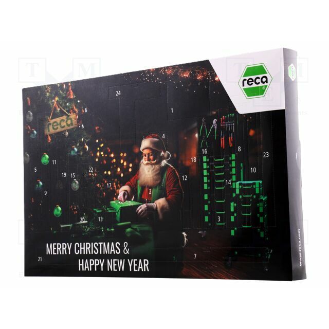 Tools set: advent calendar; 25pcs. |