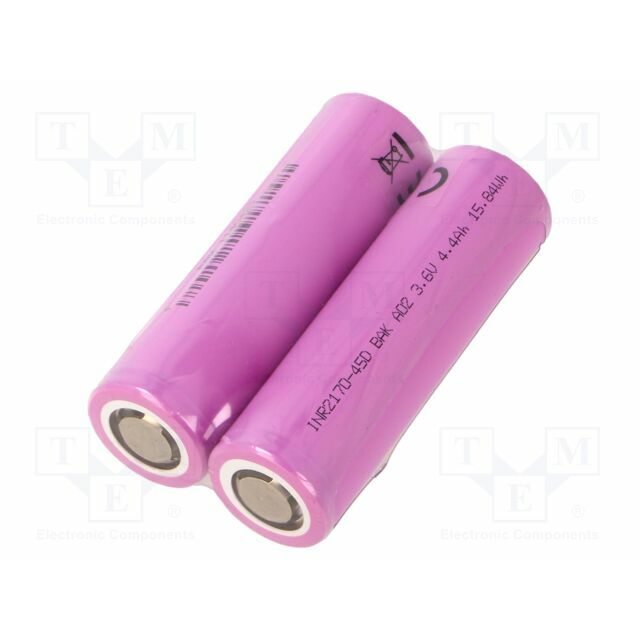 BAK BATTERY Re-battery: Li-Ion; 21700; 4500mAh