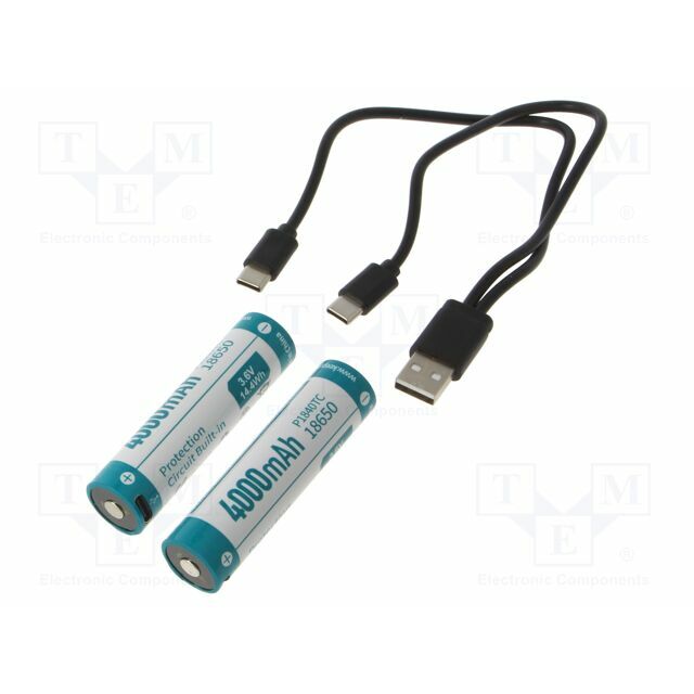 KEEPPOWER Re-battery: Li-Ion; 18650,MR18650; 3