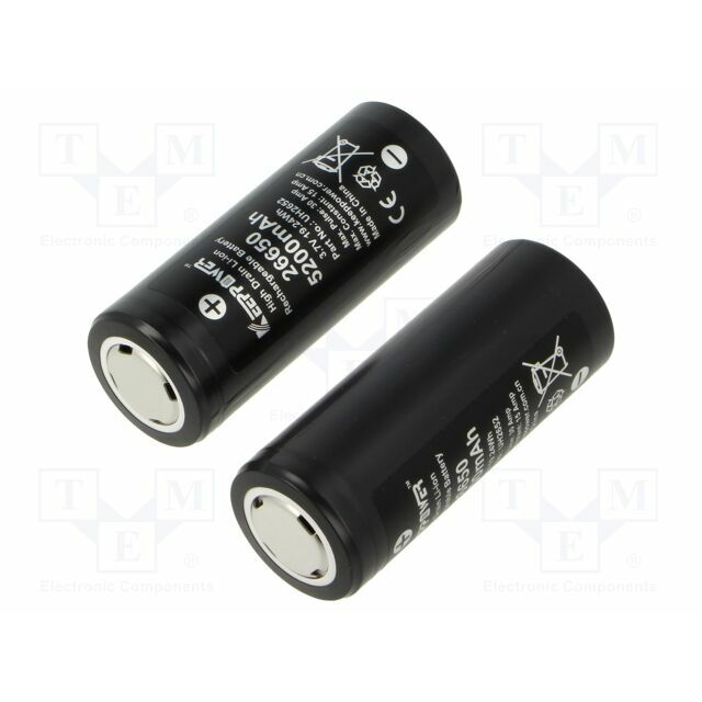 KEEPPOWER Re-battery: Li-Ion; 5100mAh; 3.7V