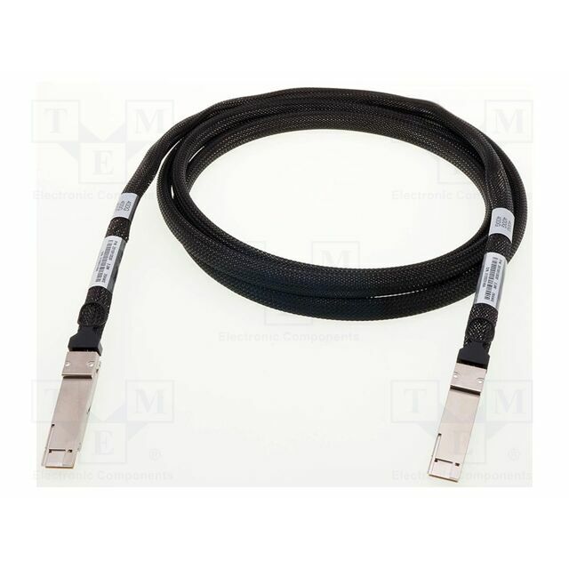 MOLEX Both sides; 2m; black; 28AWG