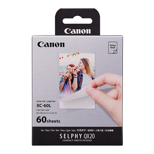 CANON XC-60L SELPHY Color Ink/Label Bulk