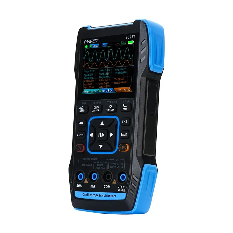Portable 3-in-1 oscilloscope FNIRSI 2C23T multimeter