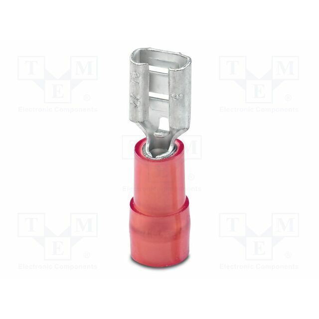 PHOENIX CONTACT Tip: flat; red; Type: