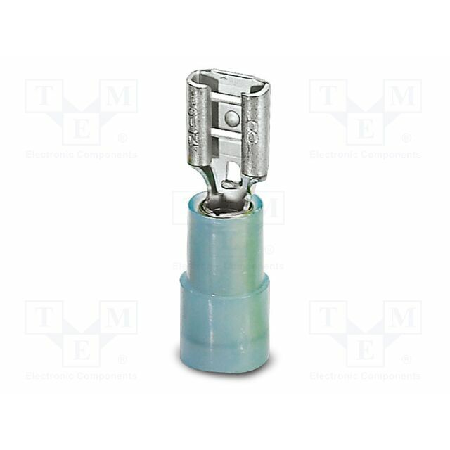 PHOENIX CONTACT Tip: flat; blue; Type: