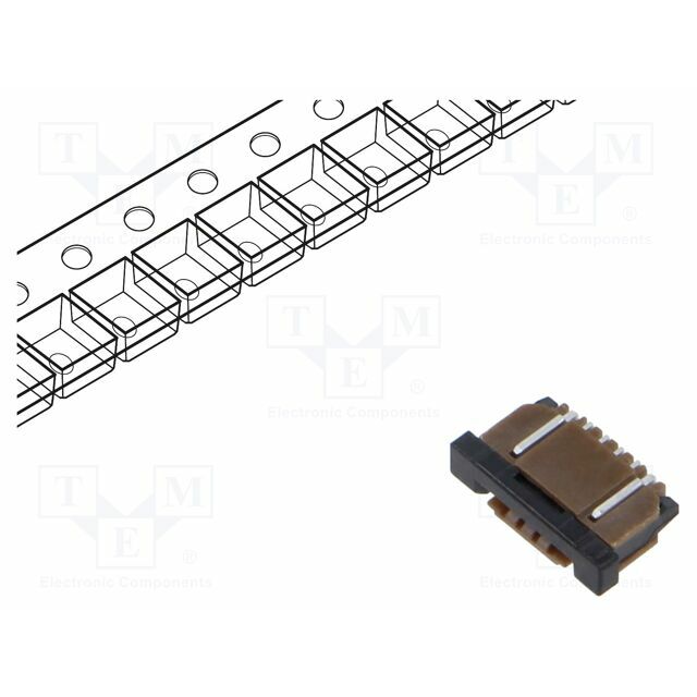AMPHENOL COMMUNICATIONS SOLUTIONS Connector: FFC/FPC; SMT