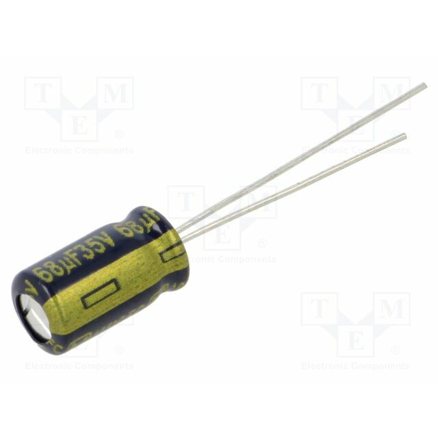 PANASONIC Capacitor: electrolytic; low ESR; THT