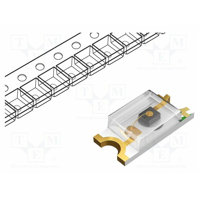 BROADCOM (AVAGO) LED; red; SMD; 1206