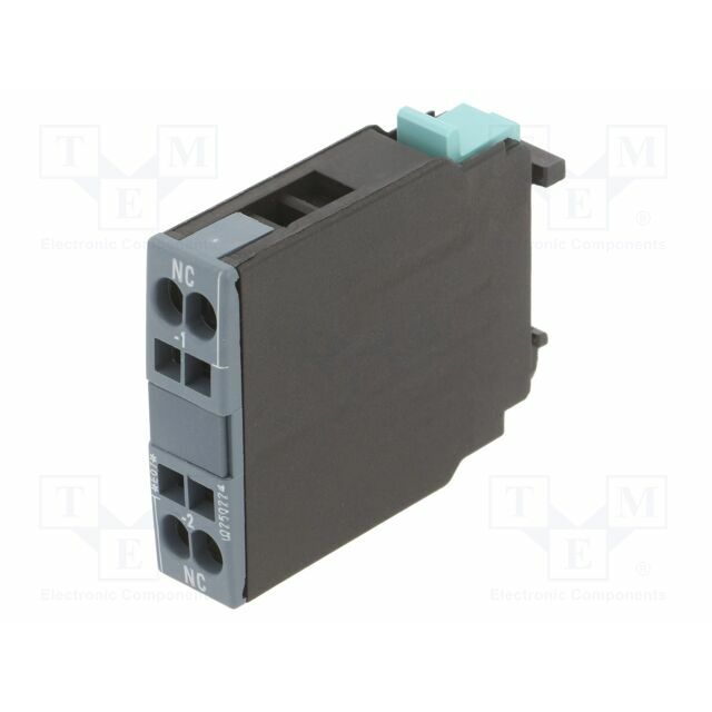 SIEMENS Auxiliary contacts; front; Contacts: NC