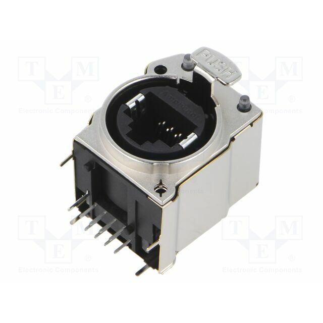 AMPHENOL Connector: RJ45; socket; Cat 6