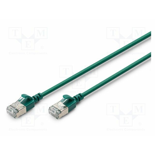 DIGITUS Patch cord; F/FTP; Cat 6a