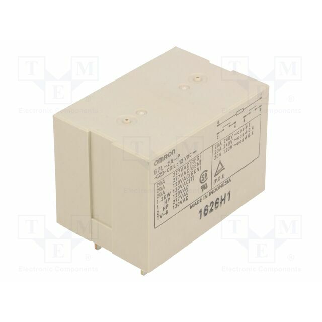 OMRON Electronic Components Relay: electromagnetic; Ucoil: