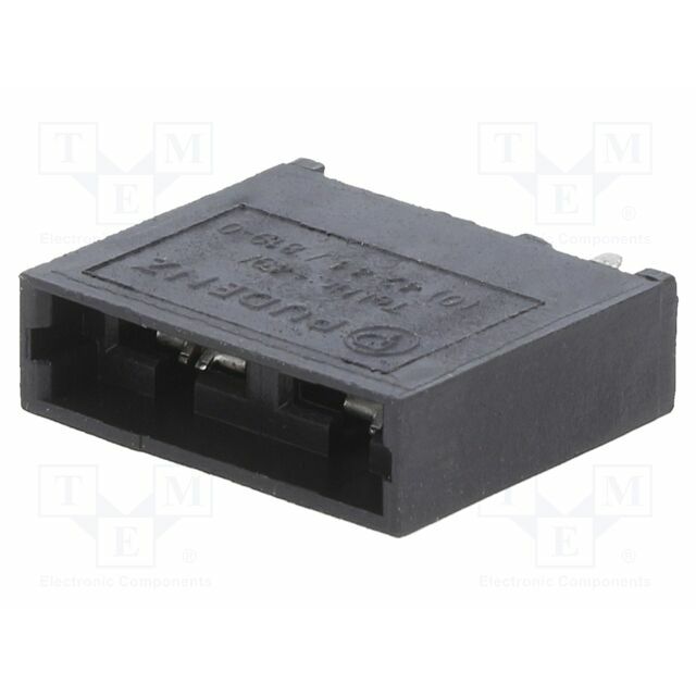 LITTELFUSE Fuse holder; 19mm; soldered,spring