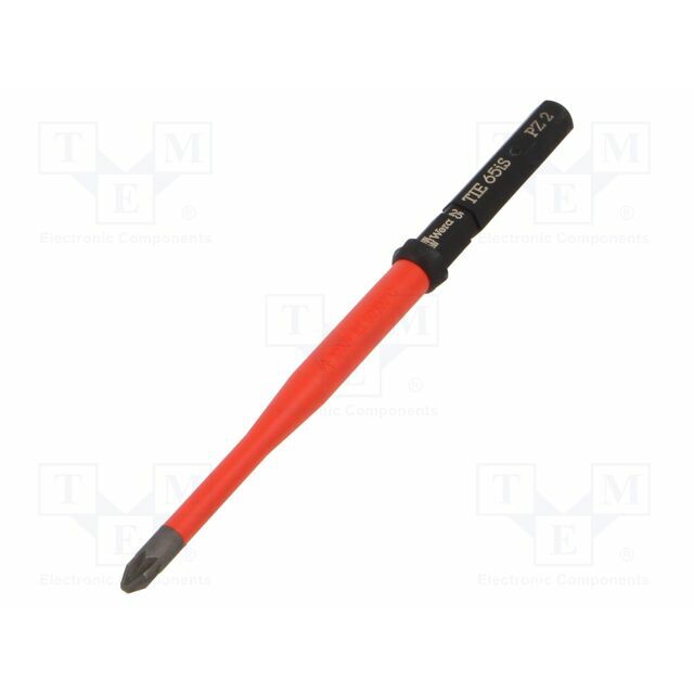 Interchangeable blade; insulated; Pozidriv®; PZ2; 1kVAC