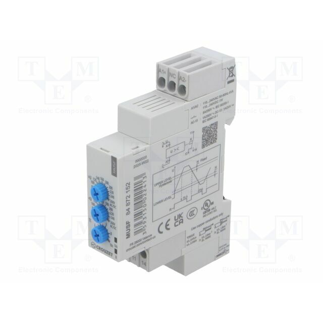 Voltage monitoring relay; overvoltage,too low