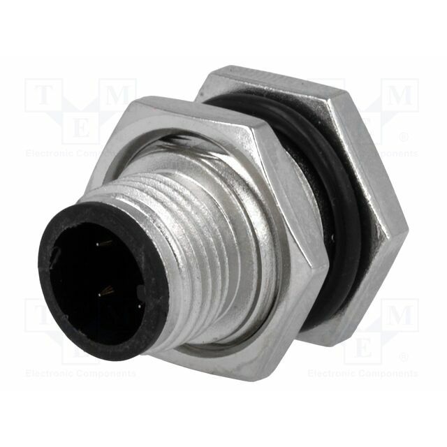 AMPHENOL LTW Connector: M12; socket; PIN: