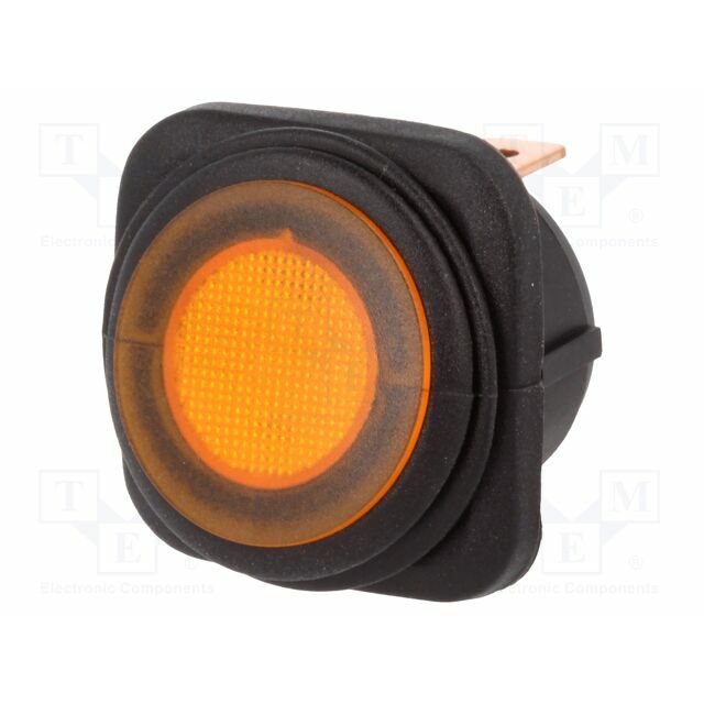 SCI ROCKER; SPST; Pos: 2; ON-OFF