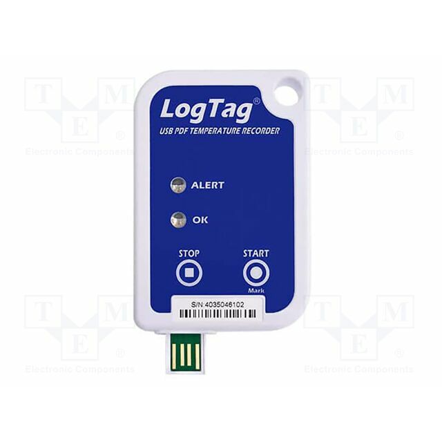 LogTag Data logger; temperature; IP64; Temp:
