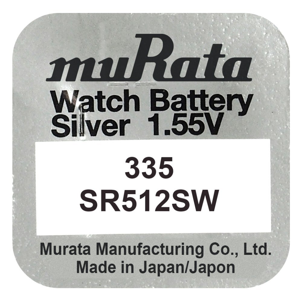 335 Murata (SR512SW) Bat. | BMMU335