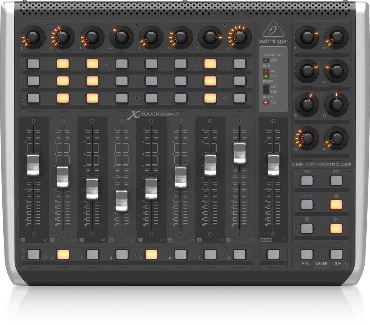 Behringer X-TOUCH COMPACT MIDI keyboard USB