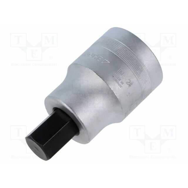 Socket: hex key-bit; HEX 19mm; 1&quot