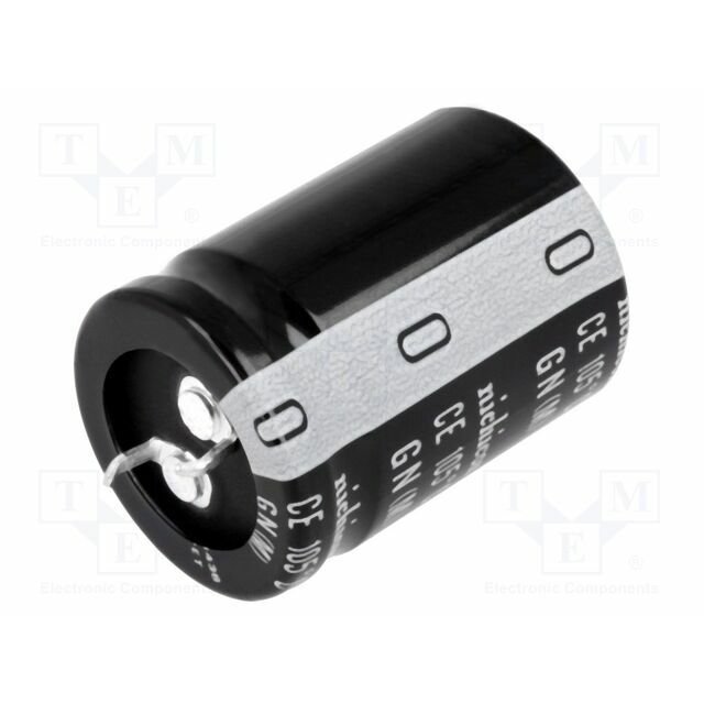 NICHICON Capacitor: electrolytic; SNAP-IN; 100uF; 450VDC