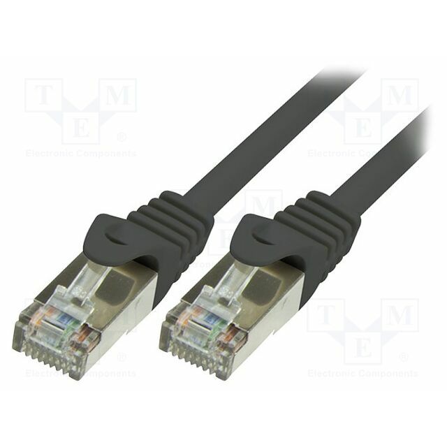 LOGILINK Patch cord; F/UTP; Cat 5e
