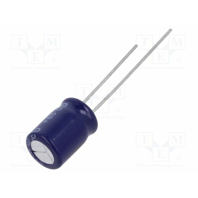 PANASONIC Capacitor: electrolytic; bipolar; THT; 100uF