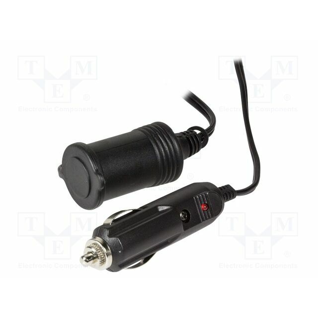 LOGILINK Cigarette lighter socket extension cord