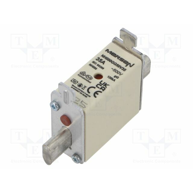 MERSEN Fuse: fuse; ceramic,industrial; 35A