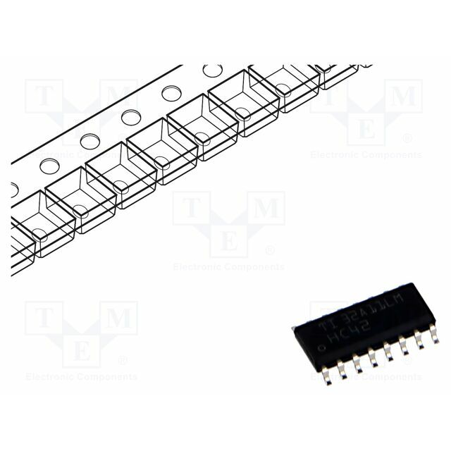 TEXAS INSTRUMENTS IC: digital; line decoder