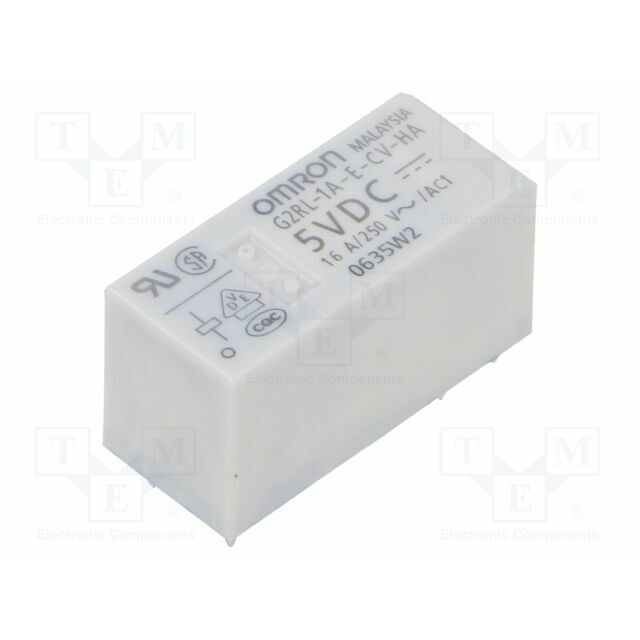 OMRON Electronic Components Relay: electromagnetic; Ucoil: