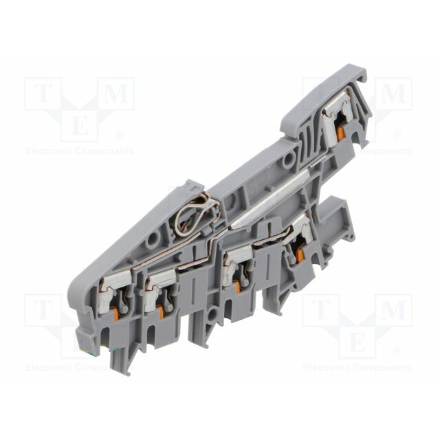PHOENIX CONTACT Splice terminal: rail; for