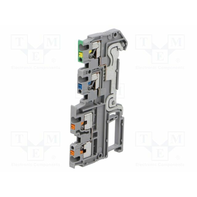 PHOENIX CONTACT Splice terminal: rail; for