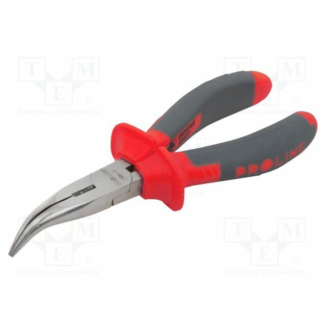 PROLINE Curved; 160mm; Pliers: half-rounded nose