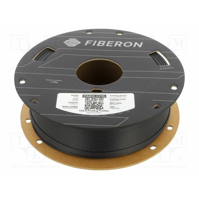 POLYMAKER Filament: PA612-CF; 1.75mm; black