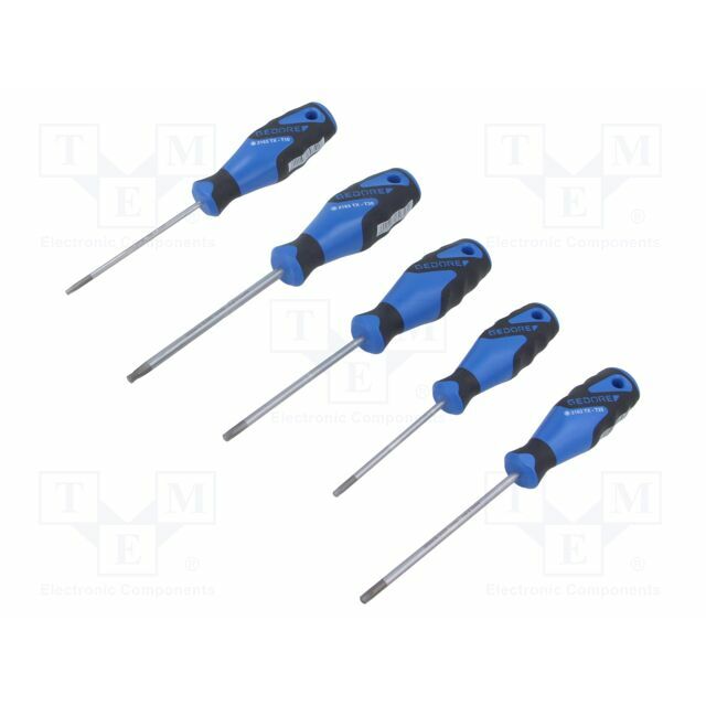 Screwdriver: universal-set; Torx®; T10,T15,T20