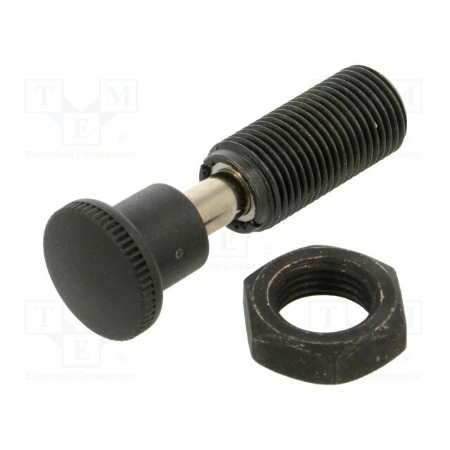 ELESA+GANTER Indexing plungers; Thread: M16; 8mm