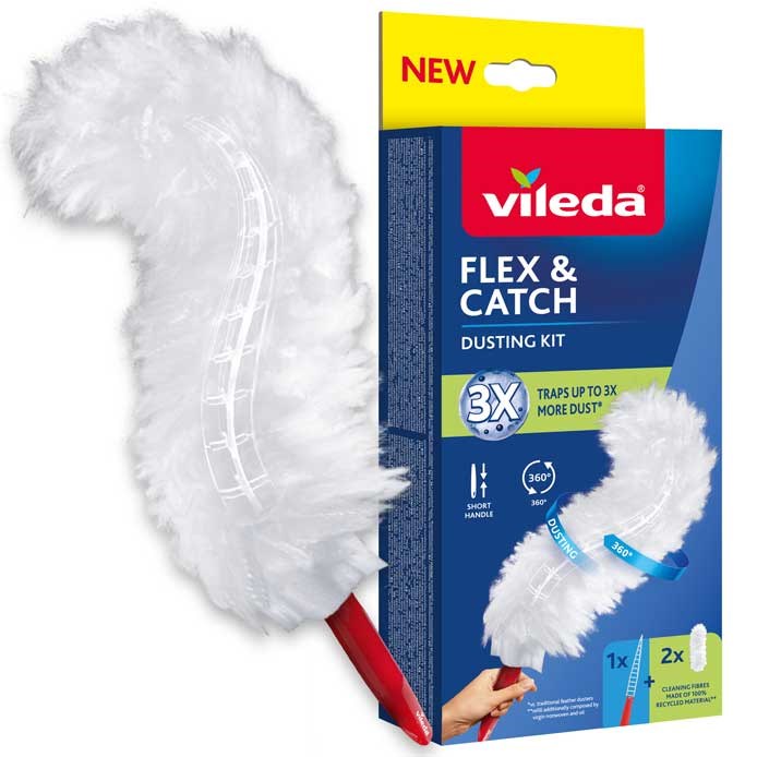 Vileda dustpan with short handle +