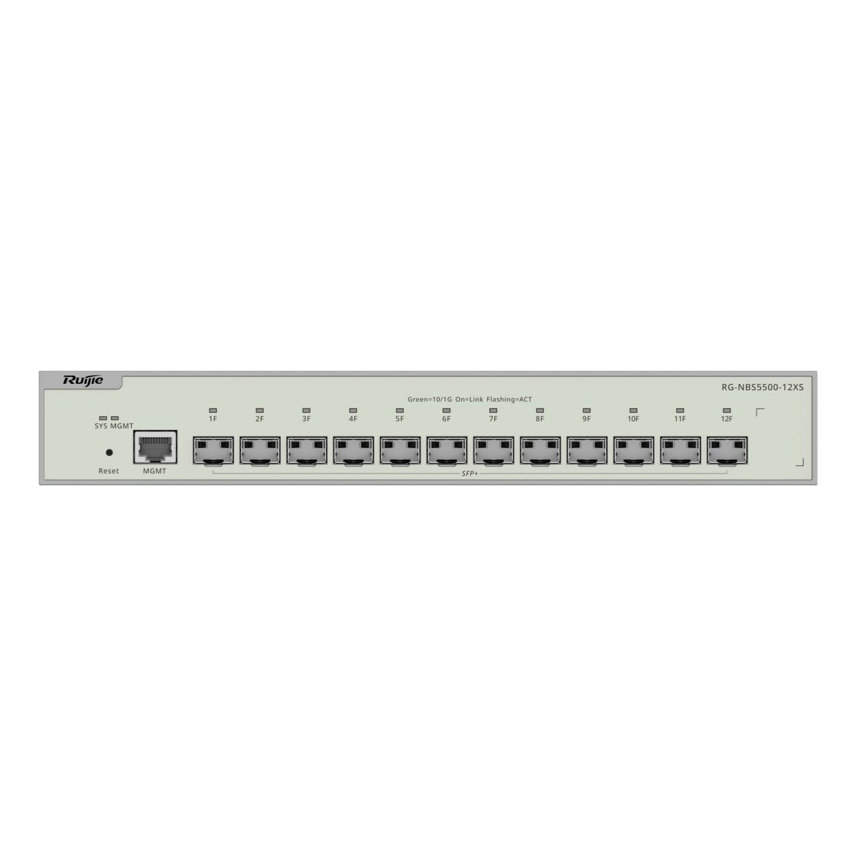 Ruijie Networks RG-NBS5500-12XS tīkla slēdzis, pārvaldāms