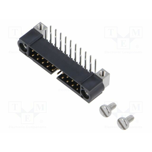 HARWIN Connector: PCB-cable/PCB; socket; male; PIN: