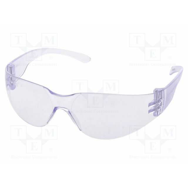DELTA PLUS Safety spectacles; Lens: transparent