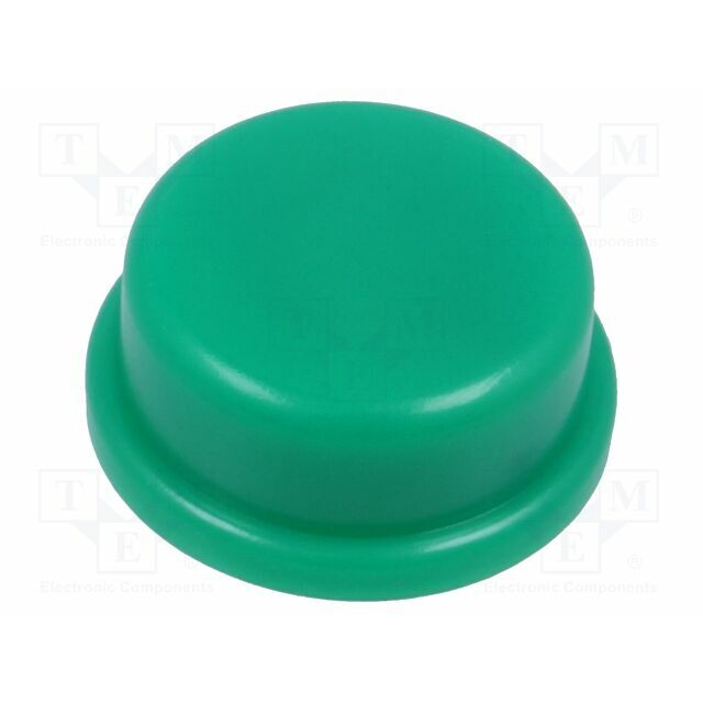 NINIGI Button; round; green; Ø13mm |