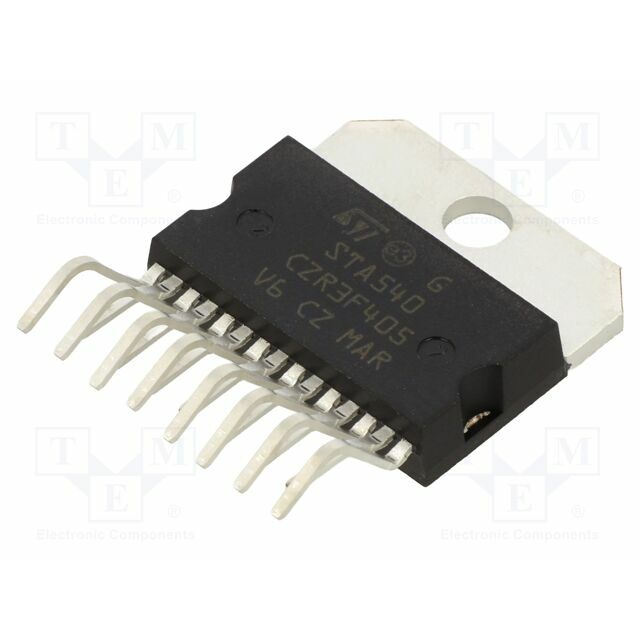 STMICROELECTRONICS IC: audio amplifier; Pout: 13W