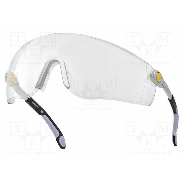 DELTA PLUS Safety spectacles; Lens: transparent