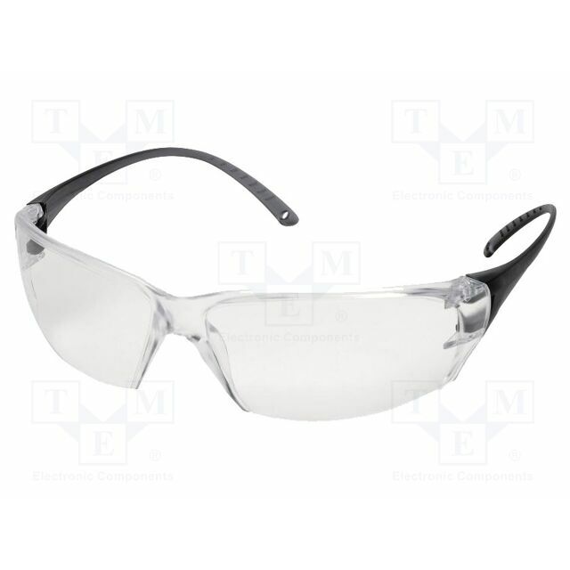 DELTA PLUS Safety spectacles; Lens: transparent