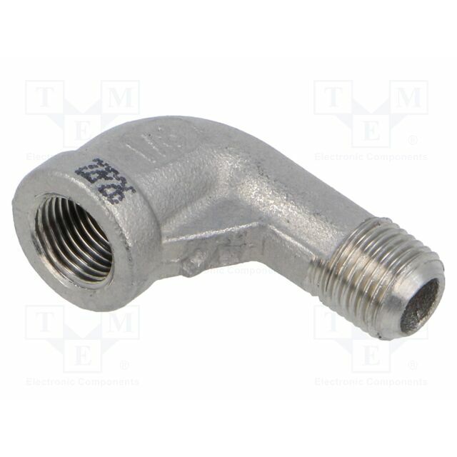GEBO Splice terminal: 90° elbow; male-female